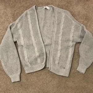 Hollister open sweater size small